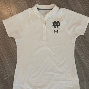 Under Armour Heatgear women's white shirt size small